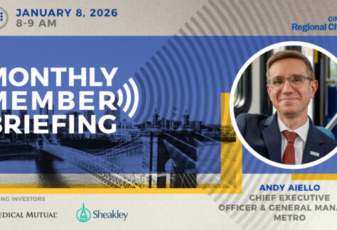 January 2026 Cincinnati Regional Chamber Monthly Member Briefing Event Graphic